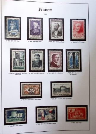 1930-2007, Collection de timbres neufs, très propre,