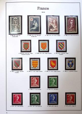 1930-2007, Collection de timbres neufs, très propre,