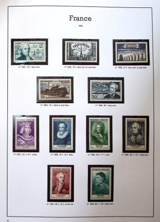 1930-2007, Collection de timbres neufs, très propre,