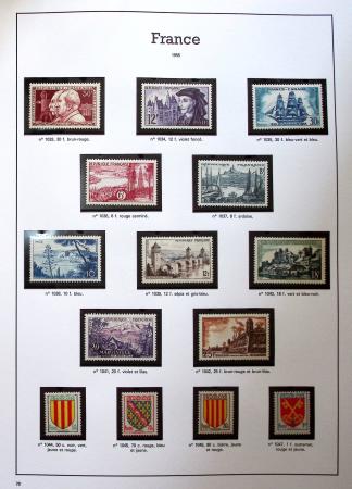 1930-2007, Collection de timbres neufs, très propre,