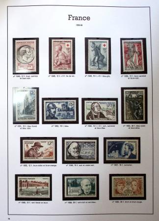 1930-2007, Collection de timbres neufs, très propre,