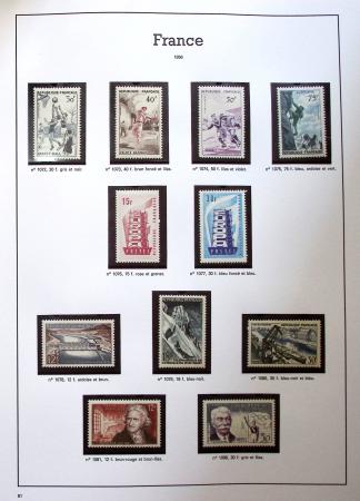 1930-2007, Collection de timbres neufs, très propre,