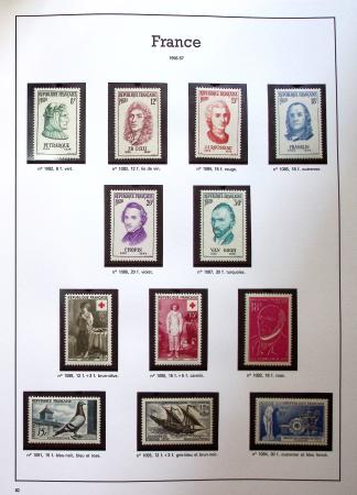 1930-2007, Collection de timbres neufs, très propre,