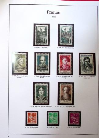 1930-2007, Collection de timbres neufs, très propre,