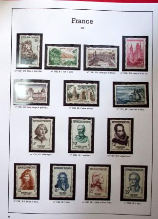 1930-2007, Collection de timbres neufs, très propre,