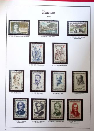 1930-2007, Collection de timbres neufs, très propre,