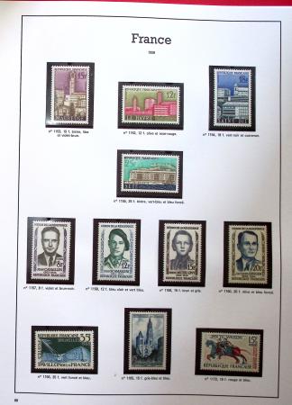 1930-2007, Collection de timbres neufs, très propre,