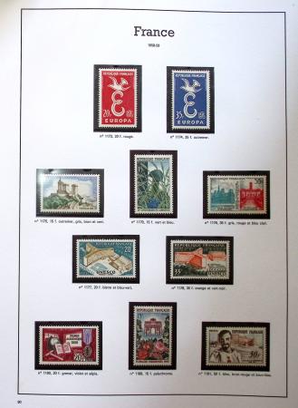 1930-2007, Collection de timbres neufs, très propre,