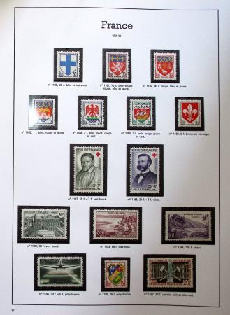 1930-2007, Collection de timbres neufs, très propre,