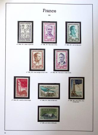 1930-2007, Collection de timbres neufs, très propre,