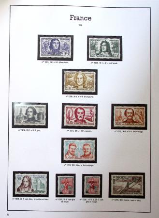 1930-2007, Collection de timbres neufs, très propre,