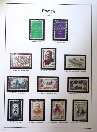 1930-2007, Collection de timbres neufs, très propre,