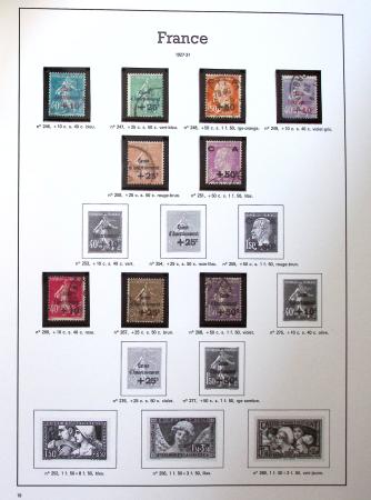 1930-2007, Collection de timbres neufs, très propre,