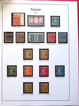 1930-2007, Collection de timbres neufs, très propre,