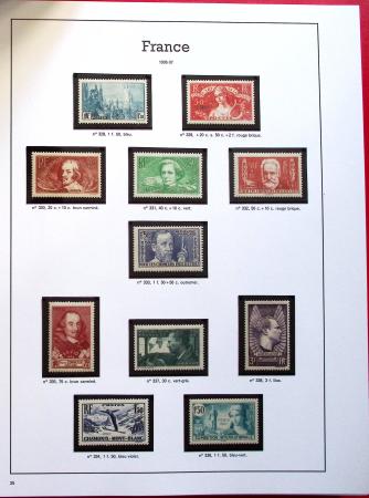 1930-2007, Collection de timbres neufs, très propre,