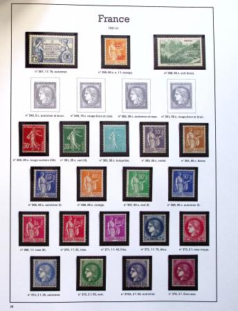 1930-2007, Collection de timbres neufs, très propre,