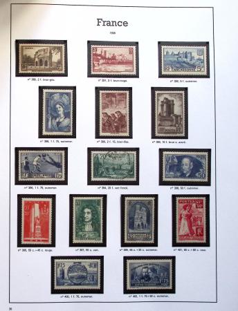 1930-2007, Collection de timbres neufs, très propre,