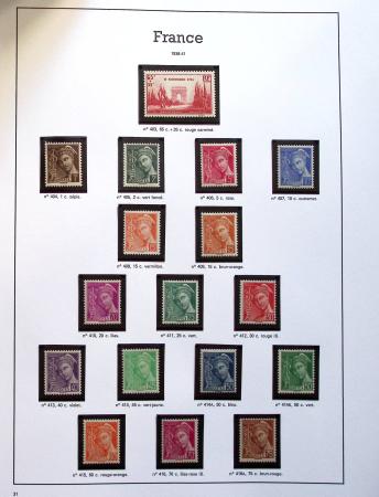 1930-2007, Collection de timbres neufs, très propre,