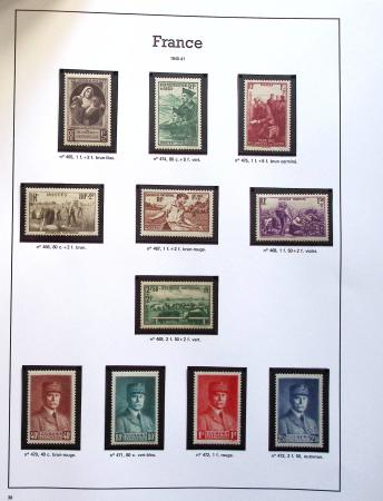 1930-2007, Collection de timbres neufs, très propre,
