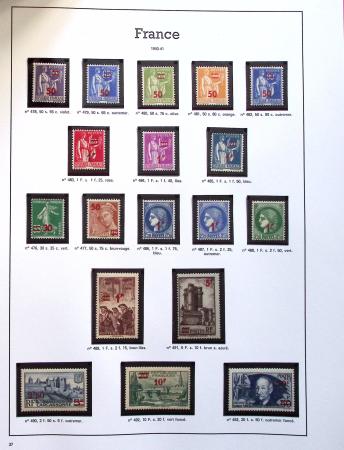 1930-2007, Collection de timbres neufs, très propre,
