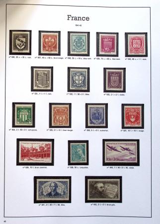 1930-2007, Collection de timbres neufs, très propre,