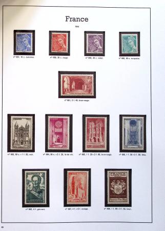 1930-2007, Collection de timbres neufs, très propre,