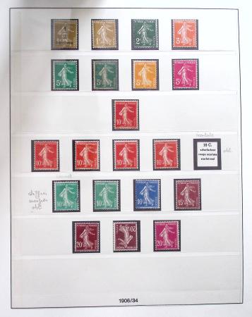 1849-1995 Jolie Collection de timbres neufs de France