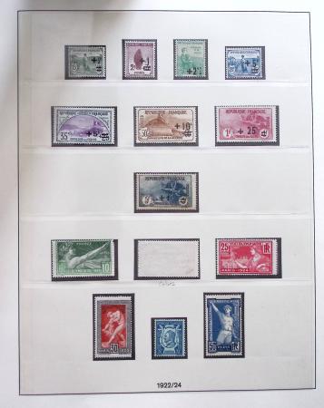 1849-1995 Jolie Collection de timbres neufs de France