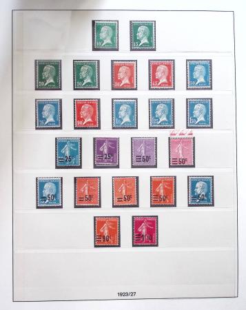 1849-1995 Jolie Collection de timbres neufs de France