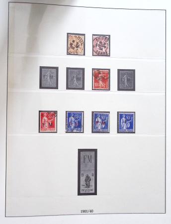 1849-1995 Jolie Collection de timbres neufs de France