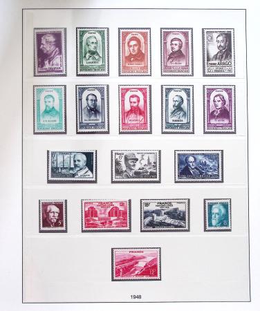 1849-1995 Jolie Collection de timbres neufs de France