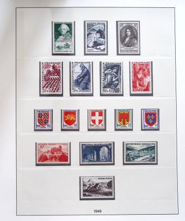 1849-1995 Jolie Collection de timbres neufs de France