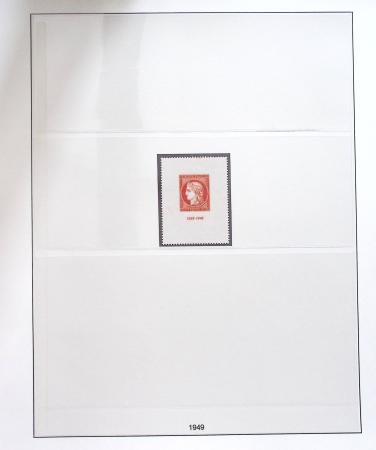 1849-1995 Jolie Collection de timbres neufs de France