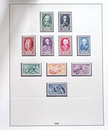 1849-1995 Jolie Collection de timbres neufs de France