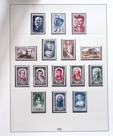 1849-1995 Jolie Collection de timbres neufs de France