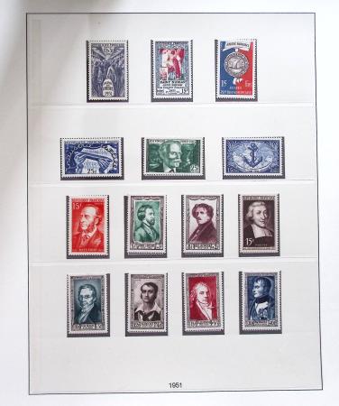 1849-1995 Jolie Collection de timbres neufs de France