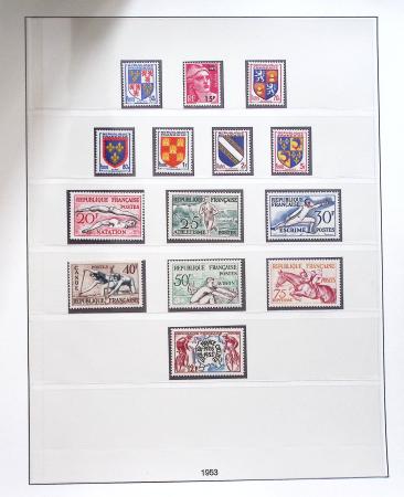 1849-1995 Jolie Collection de timbres neufs de France
