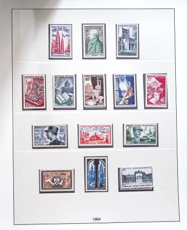 1849-1995 Jolie Collection de timbres neufs de France