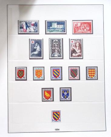 1849-1995 Jolie Collection de timbres neufs de France
