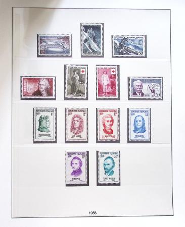 1849-1995 Jolie Collection de timbres neufs de France