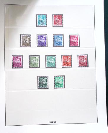 1849-1995 Jolie Collection de timbres neufs de France