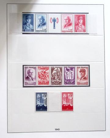 1849-1995 Jolie Collection de timbres neufs de France