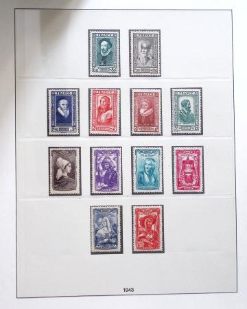 1849-1995 Jolie Collection de timbres neufs de France