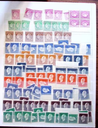 1849-1992 Collection de timbres neufs de France en