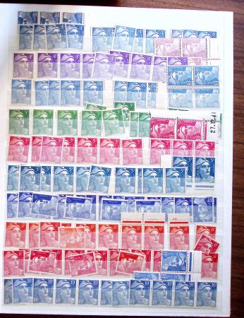 1849-1992 Collection de timbres neufs de France en