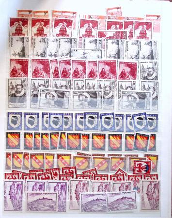 1849-1992 Collection de timbres neufs de France en