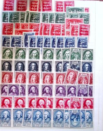 1849-1992 Collection de timbres neufs de France en
