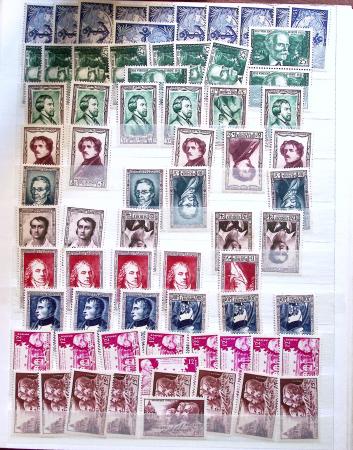 1849-1992 Collection de timbres neufs de France en