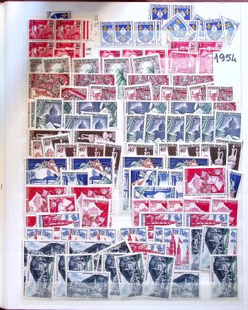 1849-1992 Collection de timbres neufs de France en