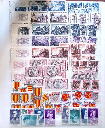 1849-1992 Collection de timbres neufs de France en